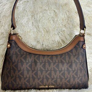Michael Kors Maeve MD Pouchette (Brown) NWT